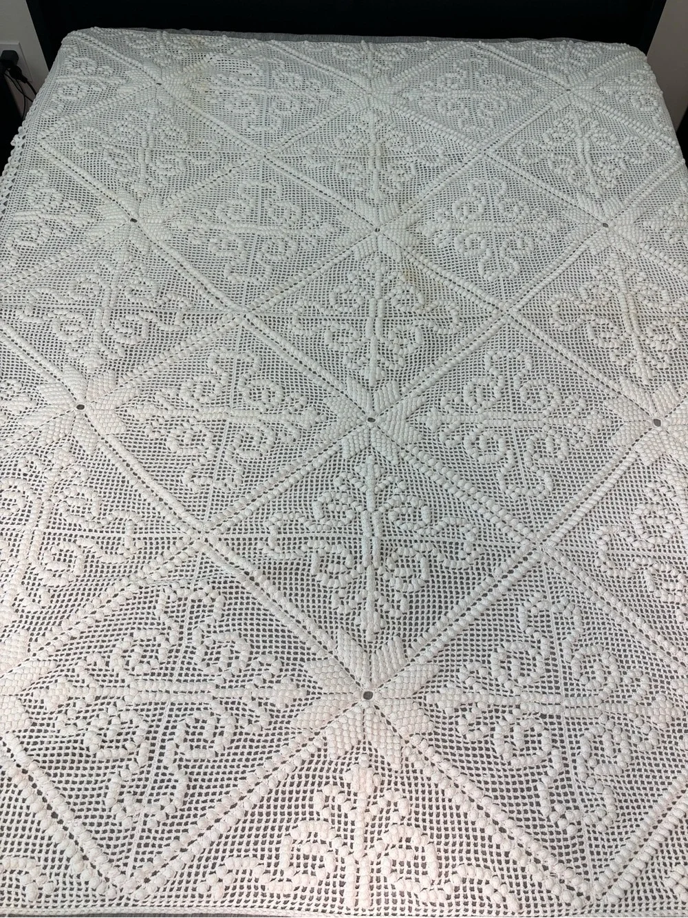 Handmade vintage crochet